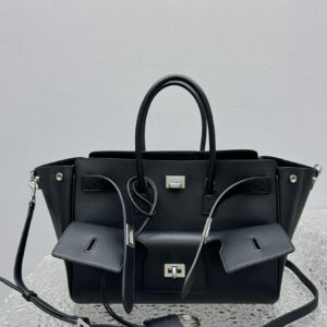 Balenciaga Bel Air Small Carry All Bag Black